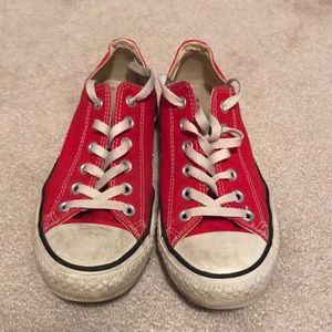 Red Converse Chuck Taylor All Star Sneakers